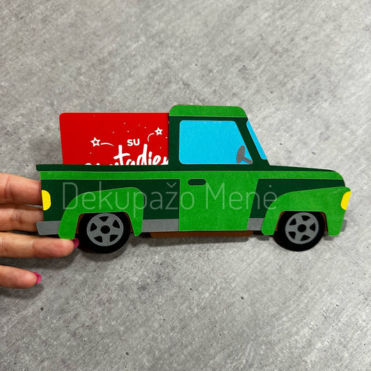 Automobilis - dovanų kortelei