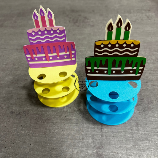 Gimtadienio tortas - pinigams